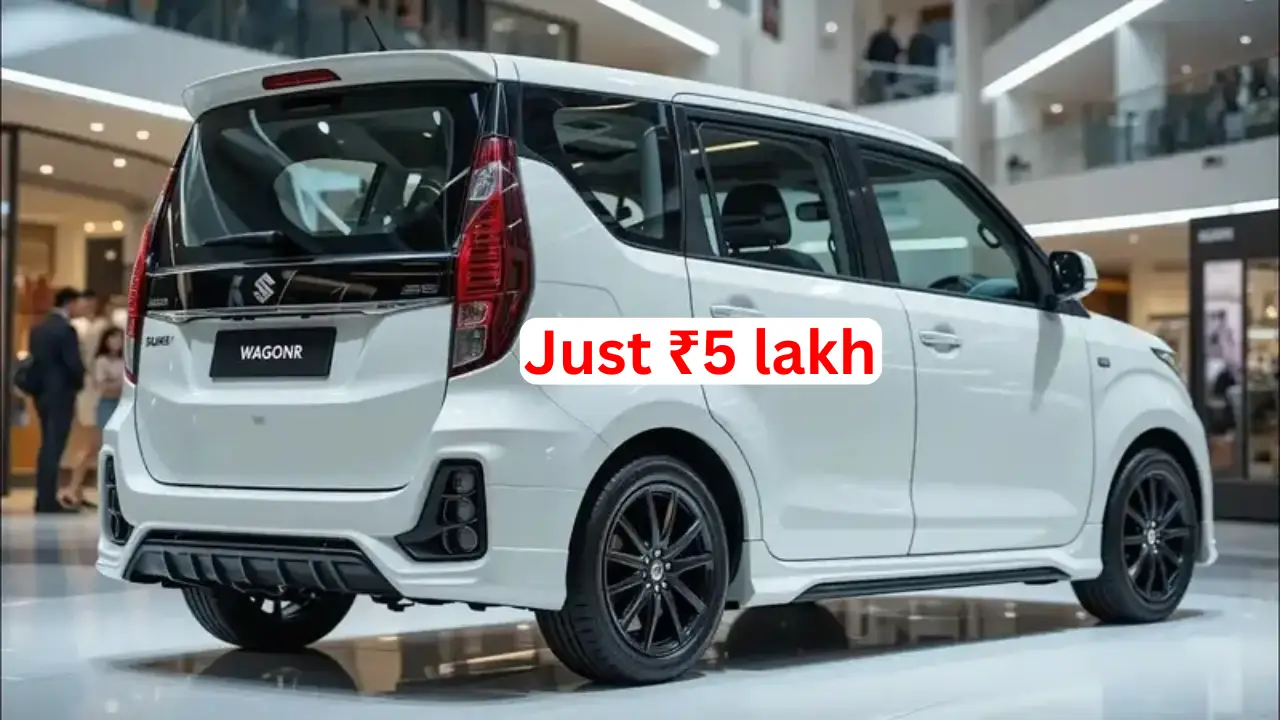 Maruti WagonR 2025 Launched – Bold Design, 35 KMPL Mileage & Perfect Family Car for India